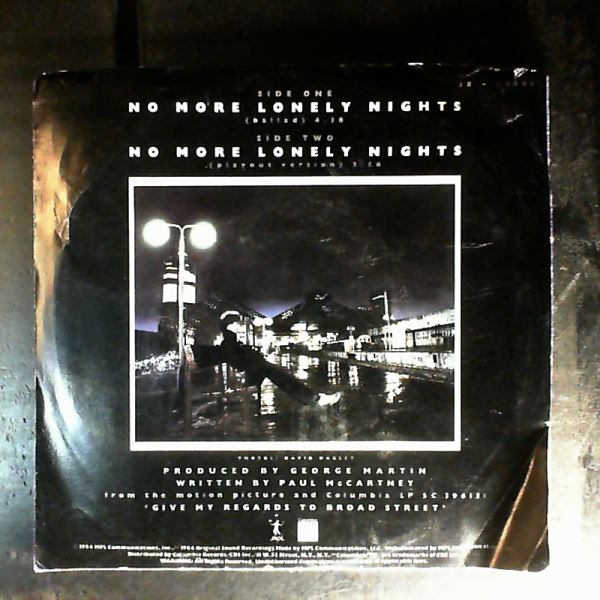 Paul McCartney — No More Lonely Nights