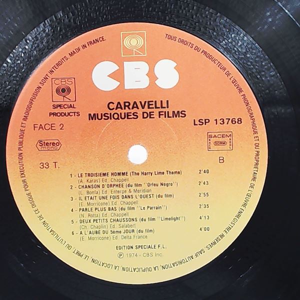 Caravelli — Musiques De Films