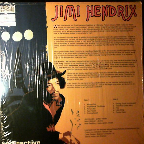 Hendrix Jimi — Live At L'Olympia - Paris