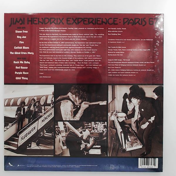 Hendrix Jimi Experience — Paris 67