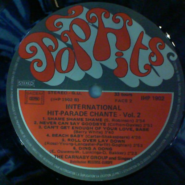 Carnaby Group and Singers — International hit-parade chante - vol. 2