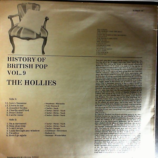 Hollies — History Of British Pop - Vol. 9