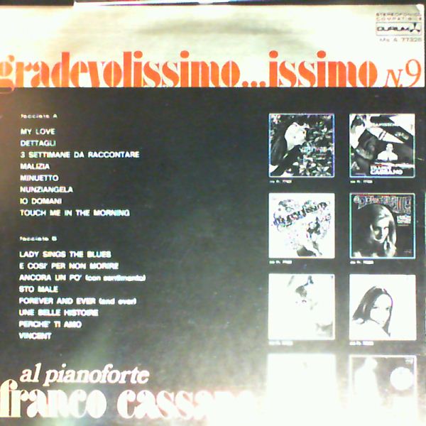 Cassano Franco — Gradevolissimo...issimo N.9