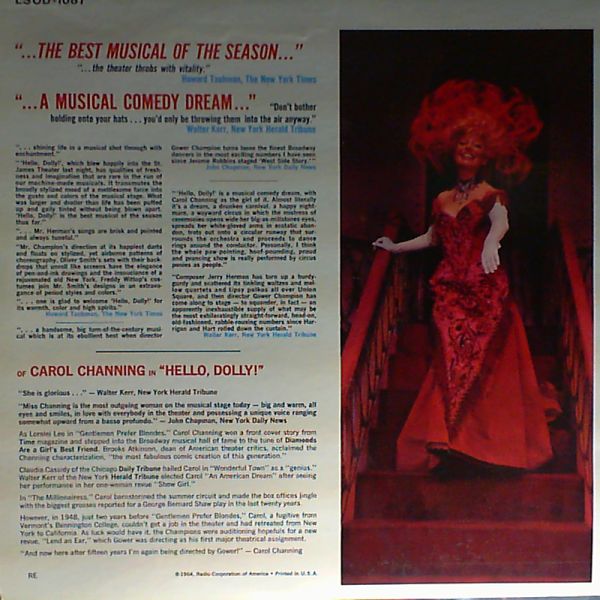 Channing Carol — Hello, Dolly!