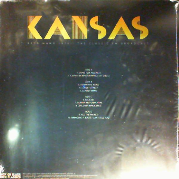 Kansas — Bryn Mawr 1976 - The Classic FM Broadcast
