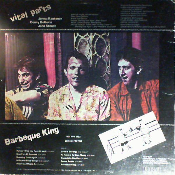 Kaukonen Jorma (Jefferson Airplane) — Barbeque King