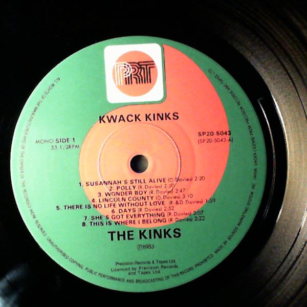 Kinks — Kwack Kinks