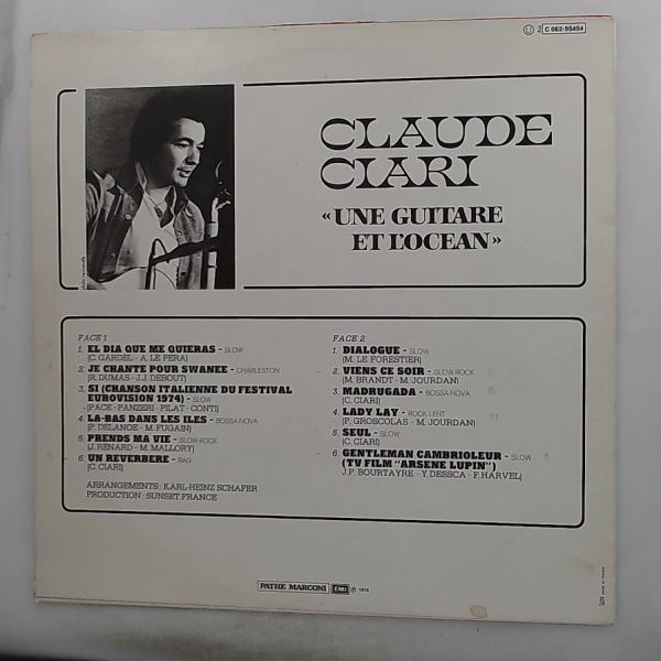 Ciari Claude — Une Guitare Et L' Ocean