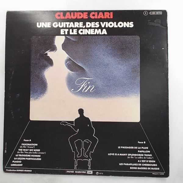 Ciari Claude — Une Guitare, Des Violons Et Le Cinema
