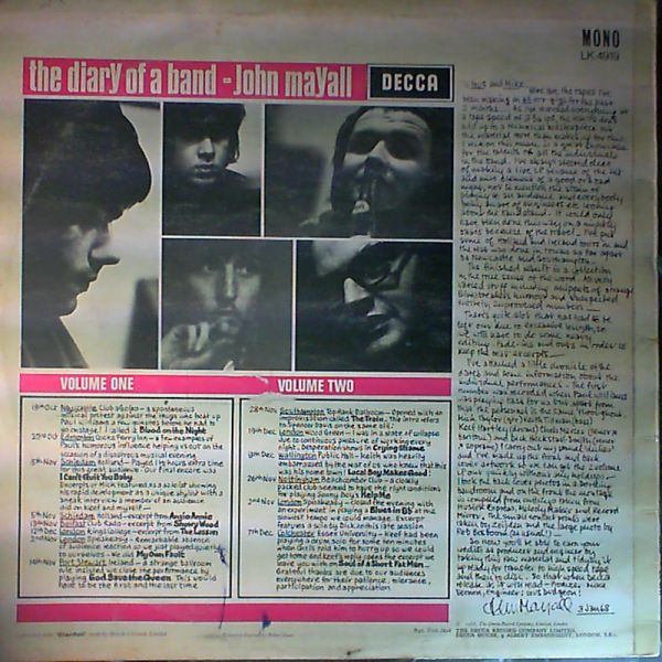 Mayall John — Diary of a band (volume 2)