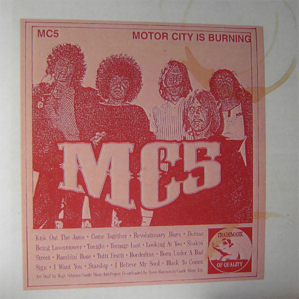MC5 — Motor City Is Burning