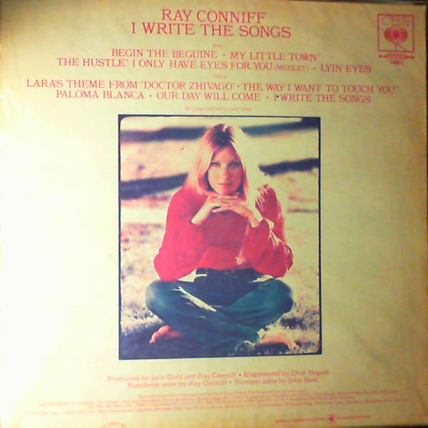 Conniff Ray — I Write The Songs