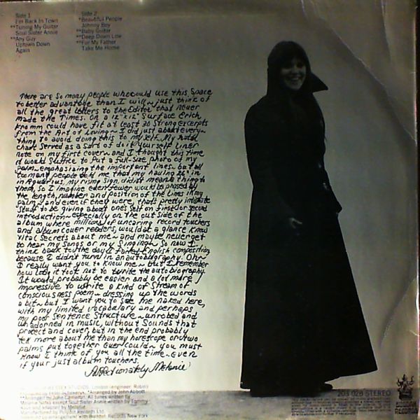 Melanie — Affectionately Melanie