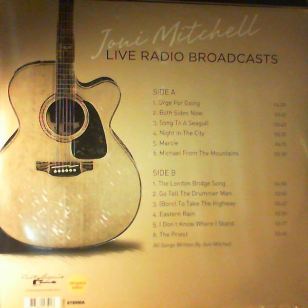 Mitchell Joni — Best of Live Radio Broadcasts 1966-1967