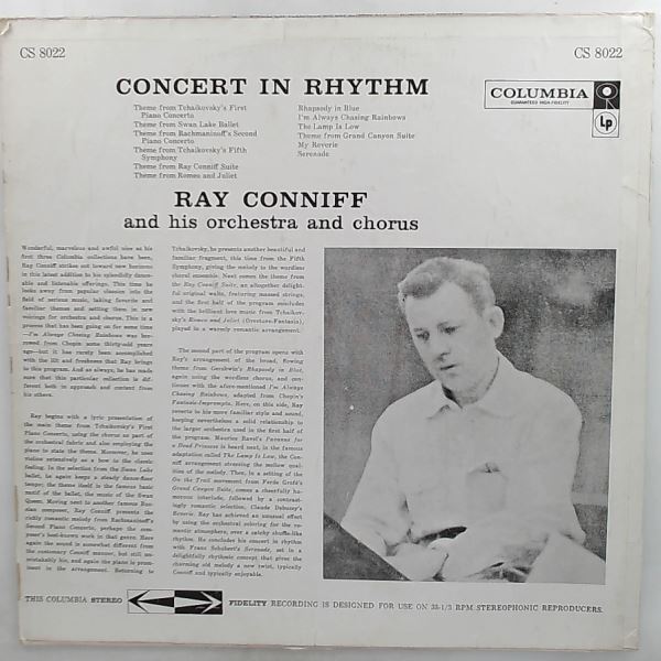 Conniff Ray And His Orchestra & Chorus — Concert In Rhythm