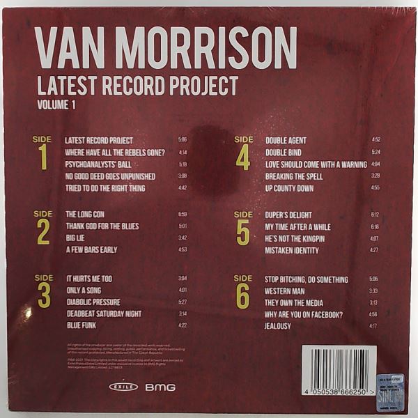 Morrison Van — Latest Record Project (Volume 1)