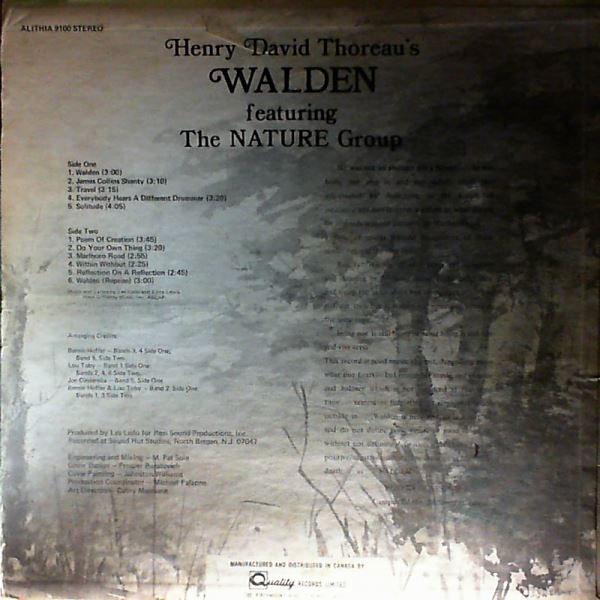 Nature — Walden