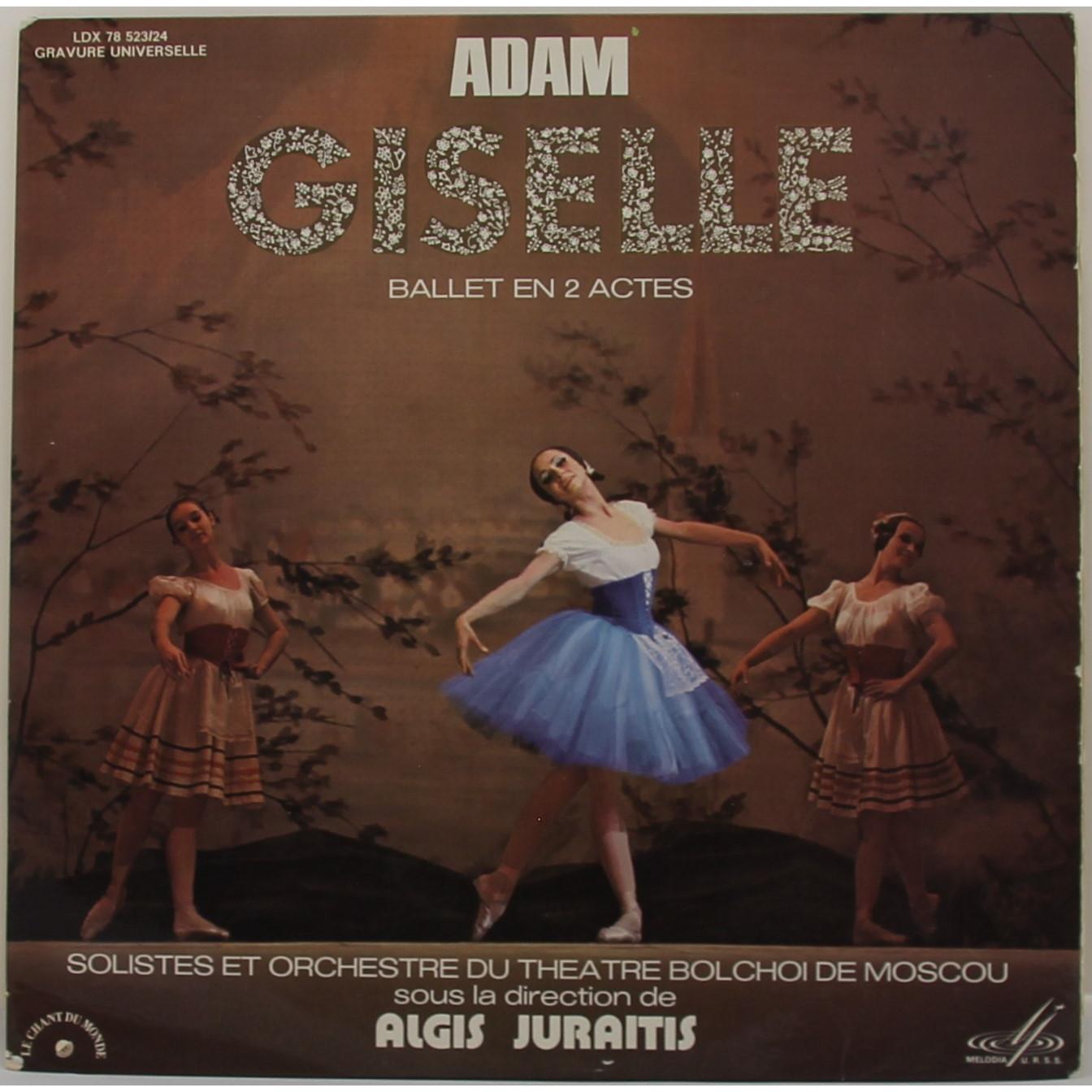 ADAM — GISELLE (ORCHESTRE DU THEATRE BOLCHOI DE MOSCOU)