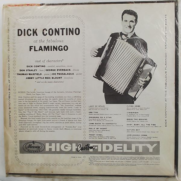 Contino Dick — Contino Dick At The Fabulous Flamingo