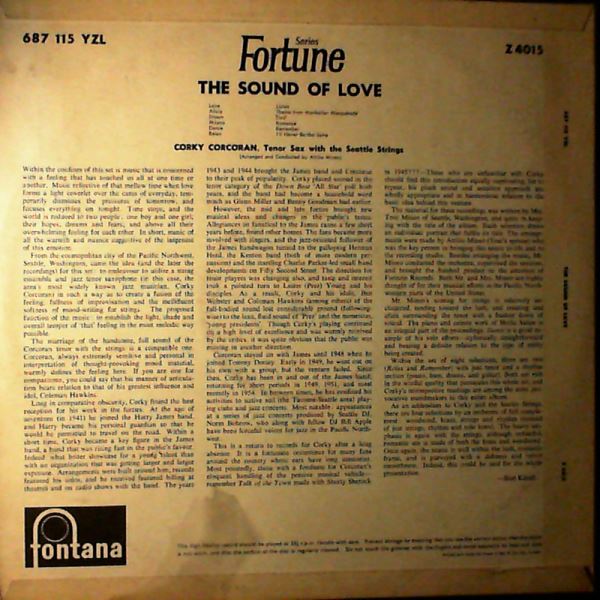 Corcoran Corky with Seattle Strings — Sound Of Love