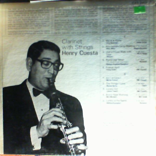 Cuesta Henry Clarinet with Strings — Lonely Is The Name