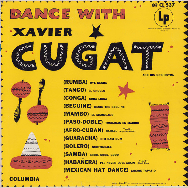 Cugat Xavier and His Orchestra — Dance With Cugat
