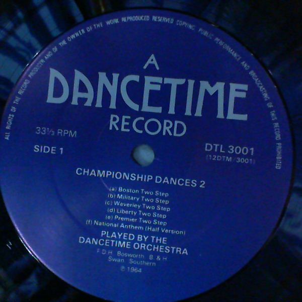 Dancetime orchestra — Championship dances