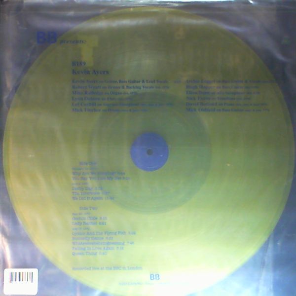 Ayers Kevin (Soft Machine) — Recorded live at the BBC in London