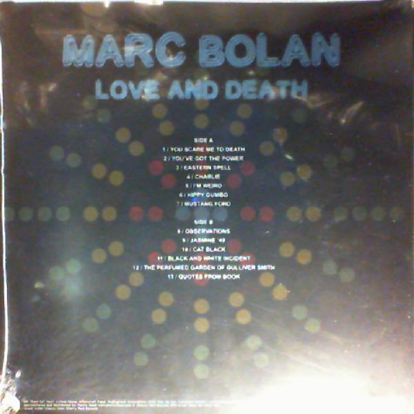 Bolan Marc — Love And Death