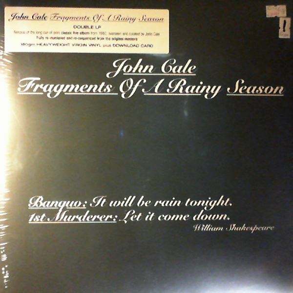 Cale John — Fragments Of A Rainy Season