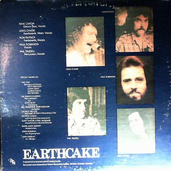 Earthcake — Earthcake (Greg Chadd - composer and keyboard player from "Saga","Images at twilight" L.P.)