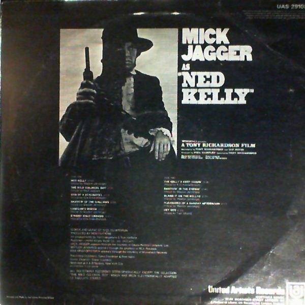 Jagger Mick — Ned Kelly (Original Motion Picture Score)