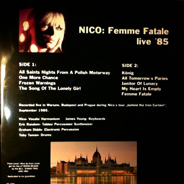 Nico — Femme Fatale Live '85