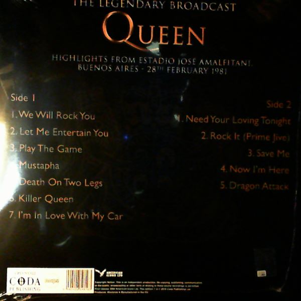 Queen — Nothing Really Matters - The Ledgendary Broadcast (Highlights From Estadio Jose Amalfitani , Buenos Aires - 28th February 1981)