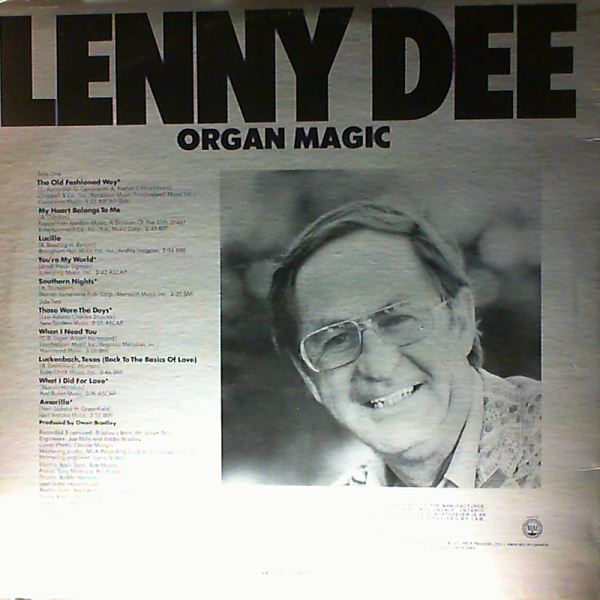 Dee Lenny — Organ Music