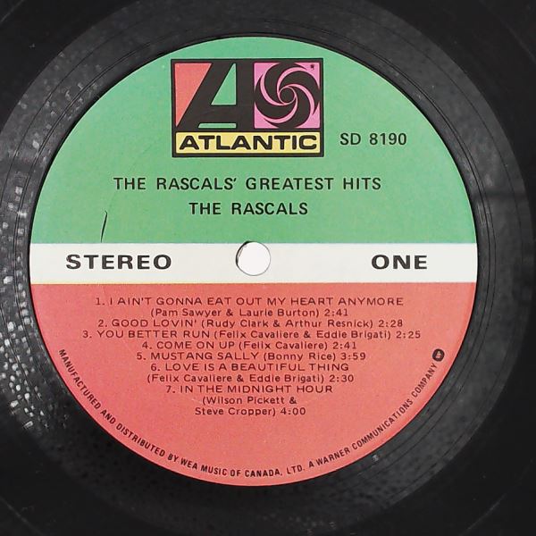 Rascals — Greatest Hits