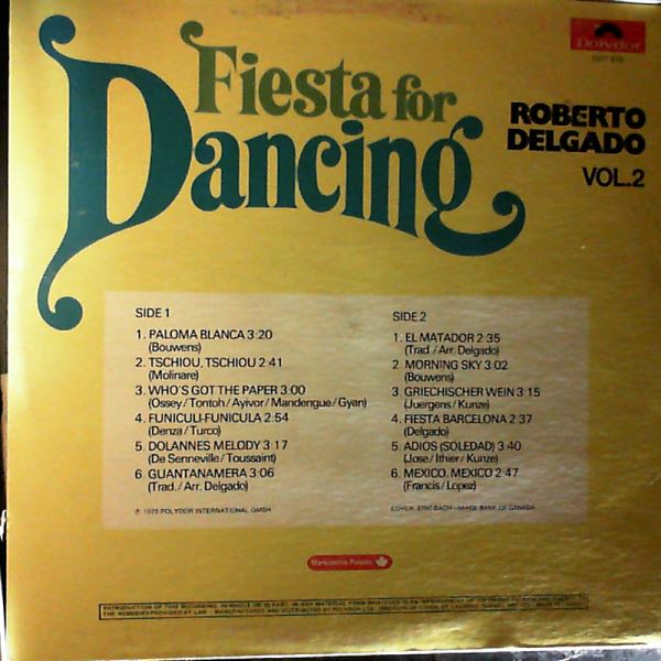 Delgado Roberto — Fiesta For Dancing Vol.2