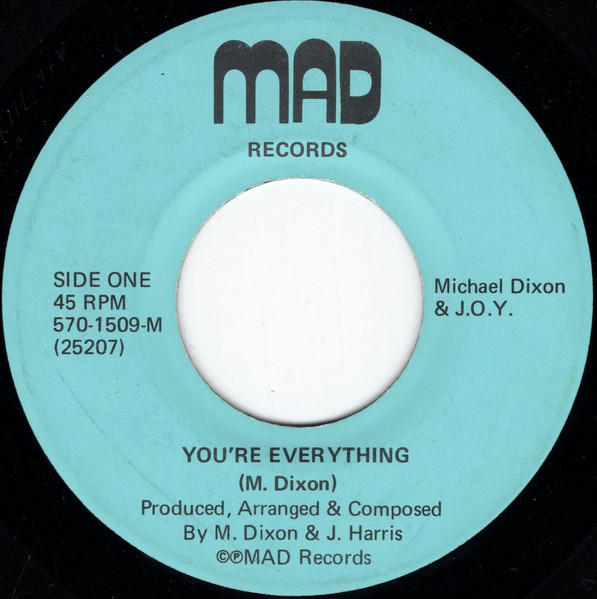 Michael Dixon & J.O.Y. — You're Everything