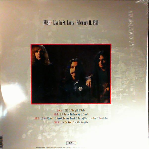 Rush — Live In St. Louis 1980