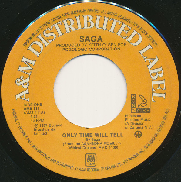 Saga — Only time will tell