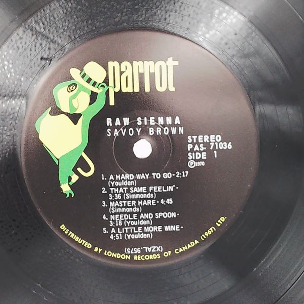 Savoy Brown — Raw Sienna