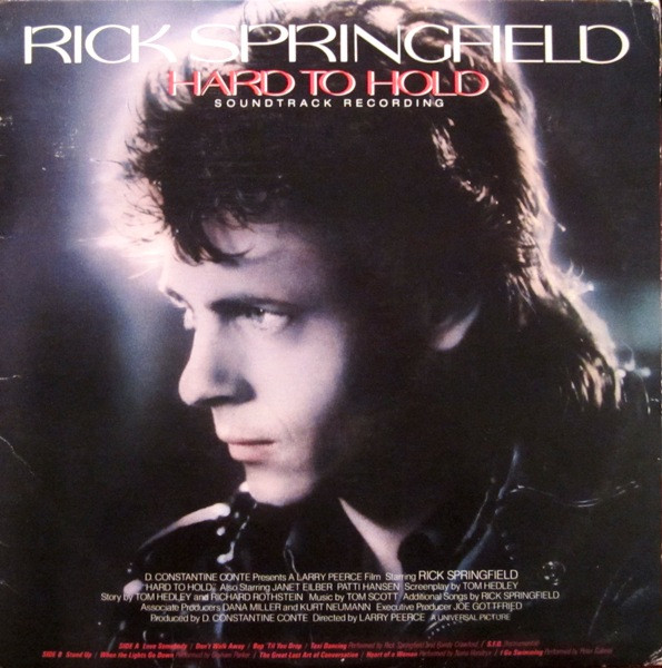 Springfield Rick — Hard To Hold - Soundtrack Recording