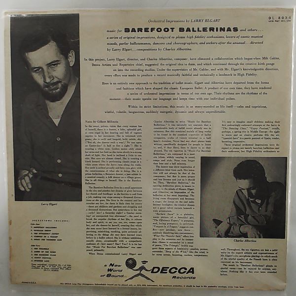 Elgart Larry — Music For Barefoot Ballerinas And Others
