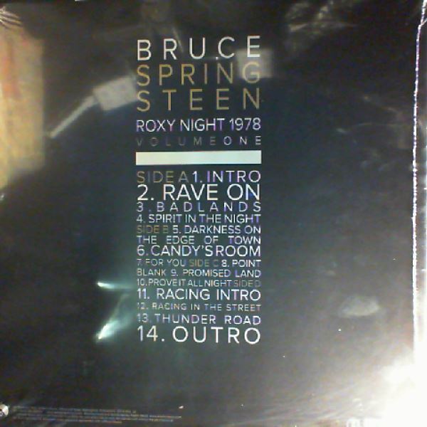 Springsteen Bruce — Roxy Night 1978 - Volume One
