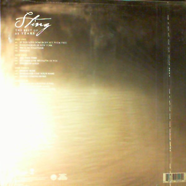 Sting — The Best Of 25 Years