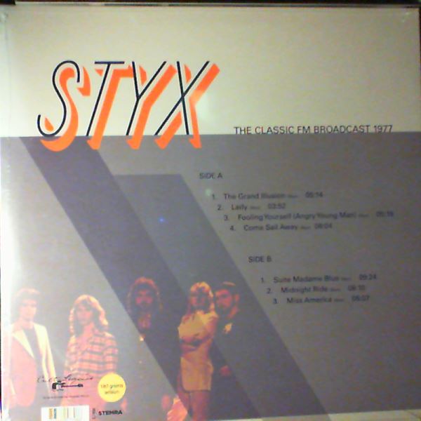 Styx — Best Of Live At The Classic FM Broadcast 1977