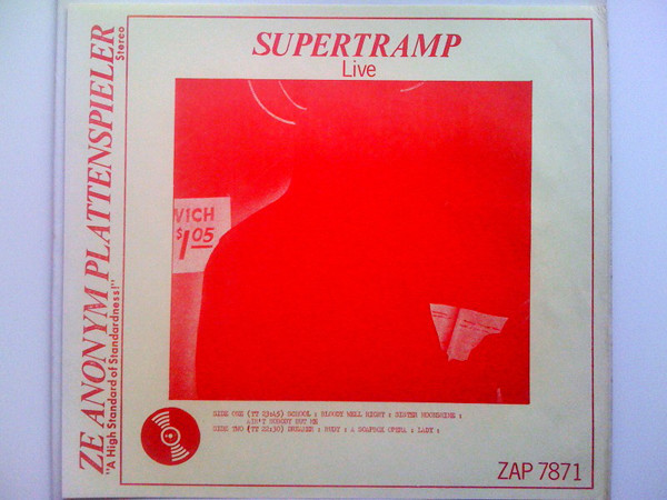 Supertramp — 1976 Amercain Tour