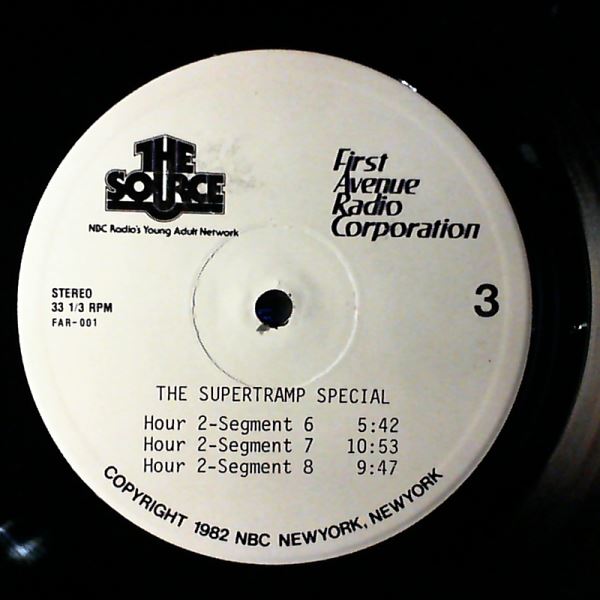Supertramp — First avenue radio corporation