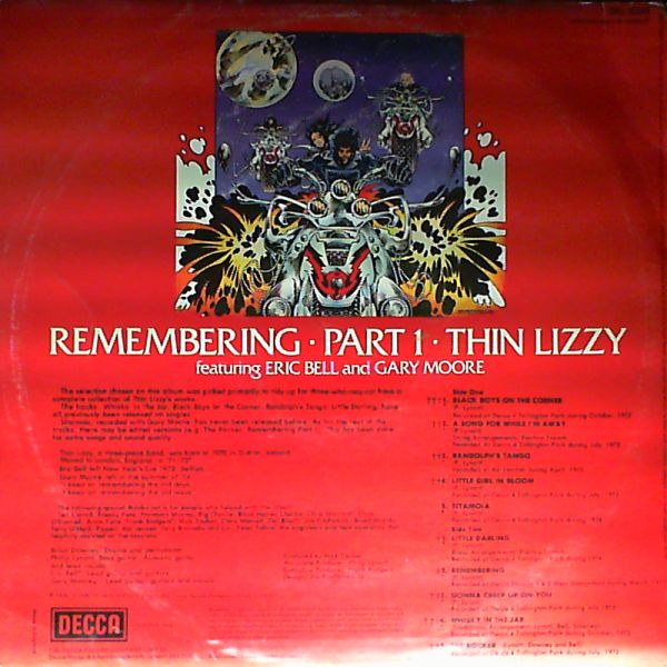 Thin Lizzy — Remembering Part 1