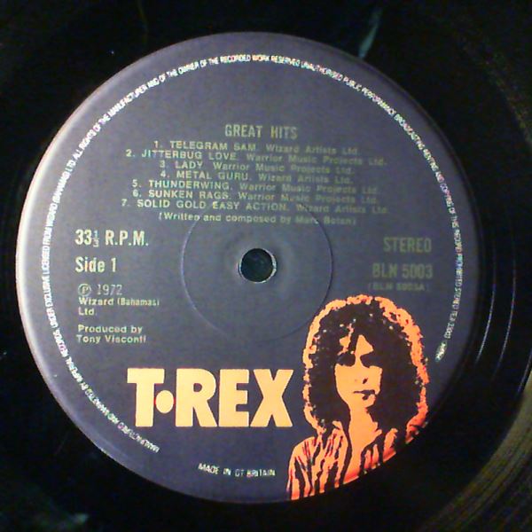 Tyrannosaurus Rex (T. Rex) — Great Hits